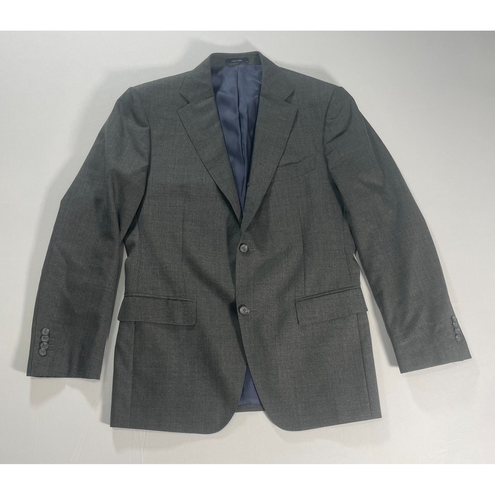 Suitsupply‎ Napoli Blazer Mens 40 Gray Sport Jacket Pure Wool